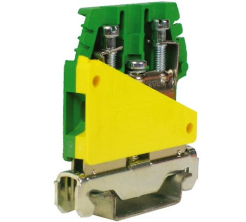 TE.4/6/O, зажим для заземления желт.зелен 6 кв.мм  ZTO110  DKC
