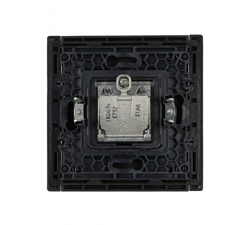 FORTE&PIANO Розетка двойная TV+SAT FP338 серый  FP-AF20-O-K03  IEK