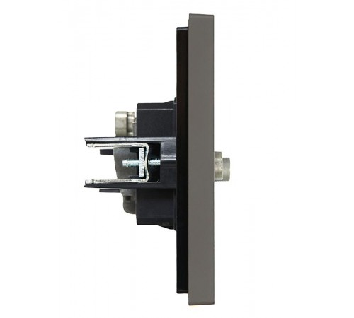 FORTE&PIANO Розетка двойная TV+SAT FP338 серый  FP-AF20-O-K03  IEK