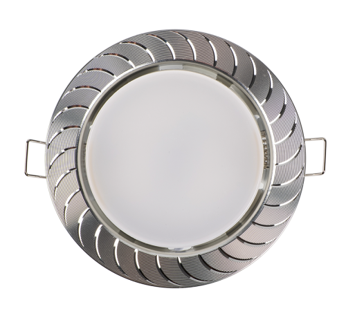 Светильник точечный встраиваемый под лампу PGX53d AL35-Chrome  .5020313  Jazzway