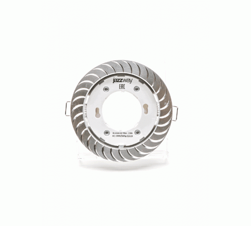 Светильник точечный встраиваемый под лампу PGX53d AL35-Chrome  .5020313  Jazzway