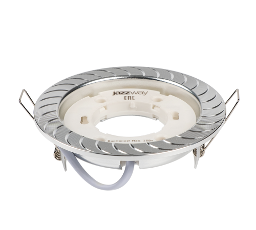 Светильник точечный встраиваемый под лампу PGX53d AL35-Chrome  .5020313  Jazzway