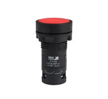 Кнопка OptiSignal Compact D22 C7-P-420 красная 2НО XB7NA43  362028  КЭАЗ