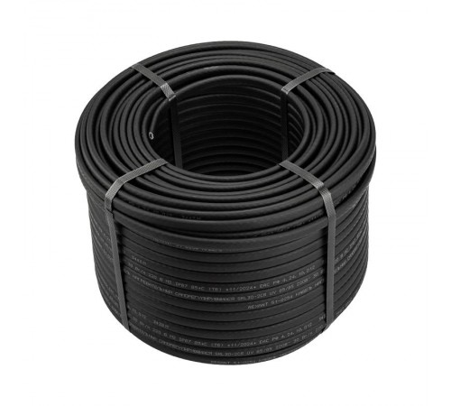 Кабель саморегулирующийся с УФ-защитой SRL30-2CR UV, экр., 30Вт/м, 1,0мм2/60м, бухта 100м  51-0235  REXANT