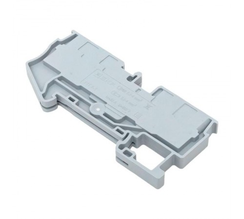 Клеммная колодка пружинная 4 Push-in 4 вывода серая PIT-4-4  EKF