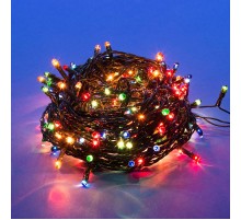 Гирлянда с контроллером  UDL-S1000-200/DGA MULTI IP20 MINI, 10м. 200 миниламп накаливания. мультиколор. шнур зеленый  UL-00003945  Uniel