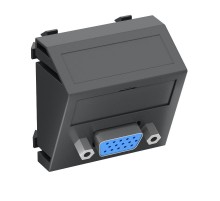Мультимедийная рамка VGA Modul45 (черный) (MTS-VGA S SWGR1)  6104625  OBO Bettermann