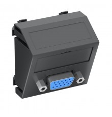 Мультимедийная рамка VGA Modul45 (черный) (MTS-VGA S SWGR1)  6104625  OBO Bettermann