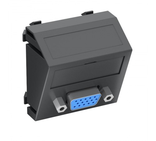 Мультимедийная рамка VGA Modul45 (черный) (MTS-VGA S SWGR1)  6104625  OBO Bettermann