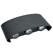 Светильник светодиодный архитектурный уличный DH101, 6*1W, 450Lm, 4000K, черный  06310  Feron