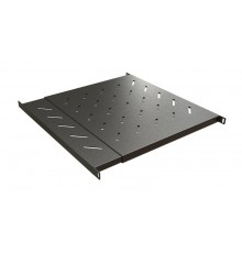 TSD3L-0.5U-405/700-RAL9005 Полка c 19'' креплением, раздвижная, 0.5U, с регулируемой глубиной установки от 405 мм-700 мм 443446  Hyperline