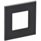 SKANDY Рамка 1-местная SK-F31Bl металл черный   SK-M12-M-K02  IEK
