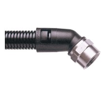 Фитинг ALS34/M32/SF45J/BL, 45°, полиамид 66/никел.латунь, черный, резьба M32, d34, 10 шт. в пачке  7TCA296000R1360  ABB