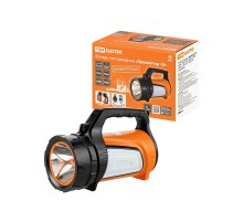 Фонарь светодиод. "Прожектор 10", аккум., 10 Вт LED+12 SMD+12 SMD, 350 лм, 3,7 В 2,4 А*ч, USB  SQ0350-0003  TDM