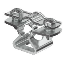 Крепежная скоба дистанционная 8-10 мм (с продольным отверстием) из алюминия  1362804  OBO Bettermann