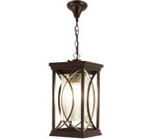 Светильник садово-парковый, 60W 230V E27 коричневый, PL652 (на цепочке500мм)  11650  FERON