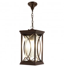 Светильник садово-парковый, 60W 230V E27 коричневый, PL652 (на цепочке500мм)  11650  FERON