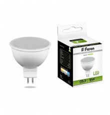 Лампа светодиодная LB-560 (9W) 230V G5.3 4000K MR16  25840  FERON