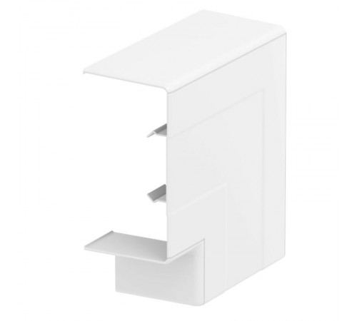 Крышка плоского угла кабельного канала Rapid 45-2 53x100 мм (ПВХ,белый) (GK-FH53100RW)  6113090  OBO Bettermann