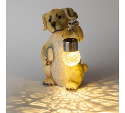 Светильник садовый Умный пес ERASF22-09 из полистоуна 27 см  Б0053354  ЭРА