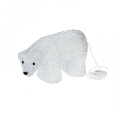 Акриловая светодиодная фигура "Медведь" 34,5х12х17 см, 4,5 В, 3 батарейки AA (не входят в комплект), 24 светодиода,  513-315  NEON-NIGHT