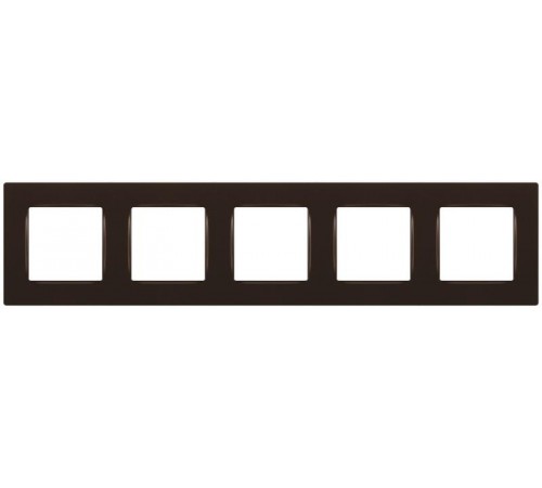Рамка для розеток и выключателей  Серия 12 12-5205-13 на 5 постов, Классик, бронза  Б0067793  ЭРА