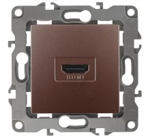 Розетка HDMI 12-3114-13  ,  бронза  Б0027488  ЭРА