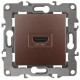 Розетка HDMI 12-3114-13  ,  бронза  Б0027488  ЭРА