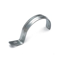 Скоба металлическая однолапковая усиленная противопожарная СМОУ d60-63 мм отв. d 6,5 мм (50шт/350шт уп/кор)  PR13.02431  Промрукав