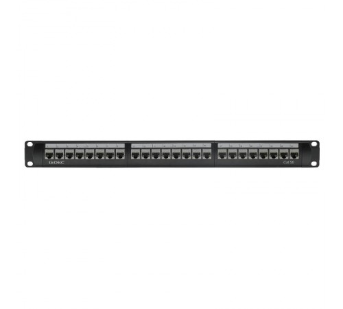 Патч-панель 19",1U,CAT5E, 24 модуля RJ45, экранированная  RN5PPF24  DKC
