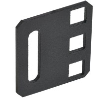 ITK Переходник с 21" на 19" 1U черный  AD05-01U-R  ITK