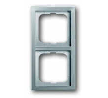 Рамка 2-постовая, серия pur/сталь  1754-0-4501   2CKA001754A4501  ABB