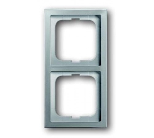 Рамка 2-постовая, серия pur/сталь  1754-0-4501   2CKA001754A4501  ABB