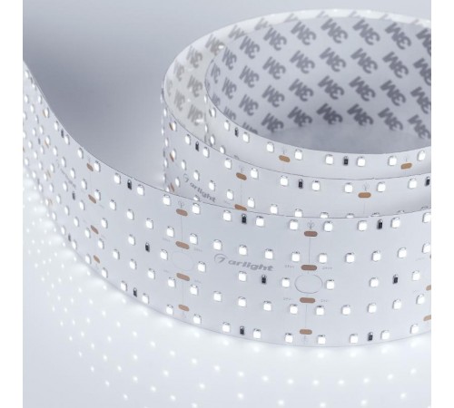 Лента светодиодная S2-2500 24V White 6000K 59mm (2835, 420 LED/m, LUX)  023406  Arlight