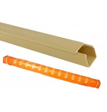 Кабель-канал 25х25 сосна (50м)  SQ0402-0106  TDM