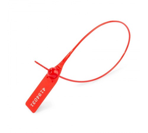 Пломба универсальная пластиковая ОСА-330 (красн)  64074  Fortisflex