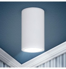 Светильник накладной подсветка OL15 GU10 WH под GU10, белый (40/1600)  Б0049041  ЭРА