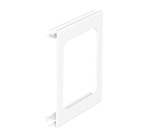 Приборная накладка для монтажа устройств 110x100 мм (ПВХ,белый) (GA3K1RW)  6287520  OBO Bettermann