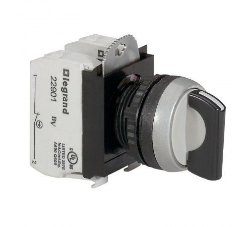 Osmoz Переключатель 3 положения с фиксацией 2НО  023731  Legrand