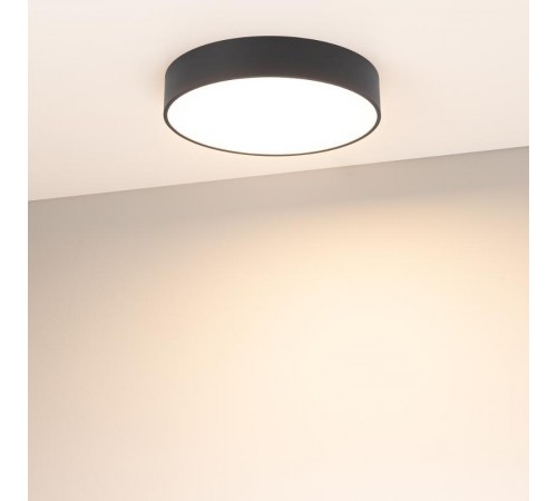 Светильник SP-RONDO-R350-30W Warm3000 (BK, 120 deg, 230V) (Arlight, IP40 Металл, 3 года)  034810  Arlight