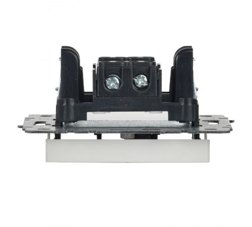 BRITE Выключатель 1-клавишный 10А ВС10-1-0-БрБ белый  BR-V10-0-10-K01  IEK