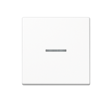 Клавиша для KNX кнопки, 1 группа, с окошком; термопласт; белый  A101KO5BFWW  Jung