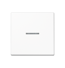 Клавиша для KNX кнопки, 1 группа, с окошком; термопласт; белый  A101KO5BFWW  Jung