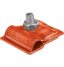 Держатель проводника круглого 6-10 мм для фальца 0.7-3 мм, медь91093Ezetek