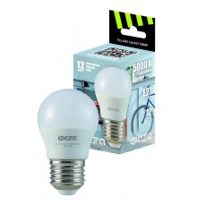 Лампа светодиодная FLL- G45 12w E27 5000K 230/50 ФАZA  .5038653  ФАZА