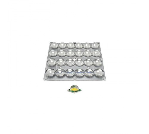 Блок линз 24B70-M120х120 (70°, 24x LED)  016077  Arlight