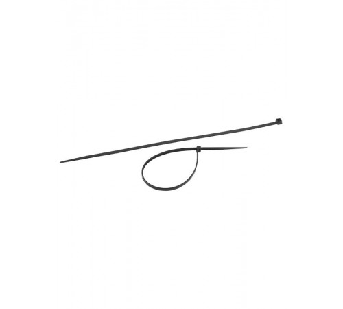 Кабельная стяжка 5х450 цвет чёрный (упак. 100 штук) (50/900)  Б0048983  ЭРА