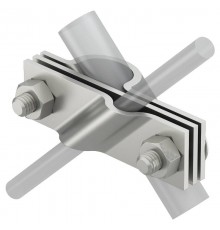 Соединитель стержня заземления и прутка (2760 20 V4A)  5001633  OBO Bettermann