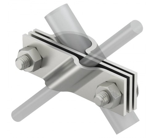 Соединитель стержня заземления и прутка (2760 20 V4A)  5001633  OBO Bettermann