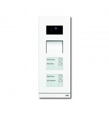 Станция вызывная, видео, четырёхклавишная, цвет белый матовый  8300-0-0280   2CKA008300A0280  ABB